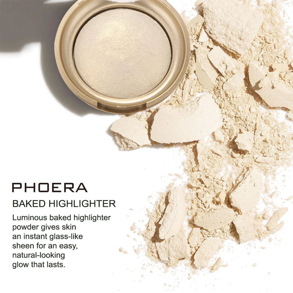 PHOERA Brighten Up Baked Highlighter Powder