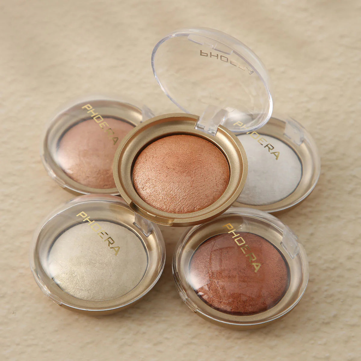 PHOERA Brighten Up Baked Highlighter Powder