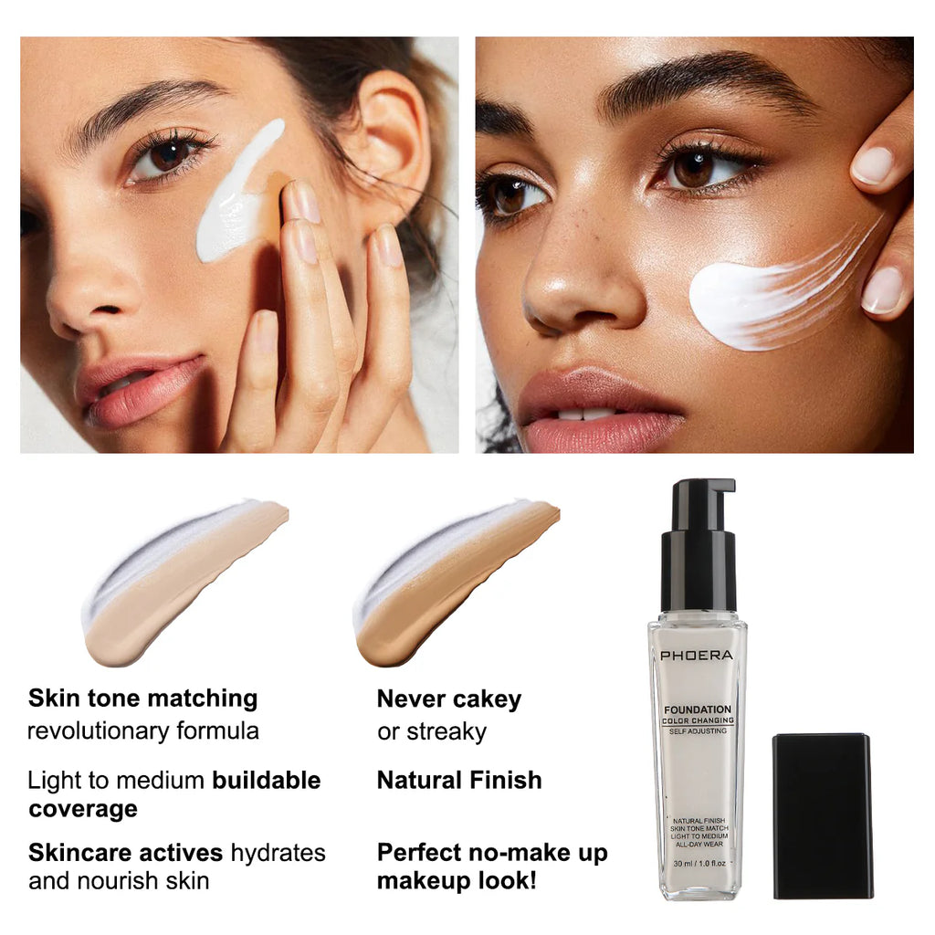 PHOERA Color Changing Liquid Foundation