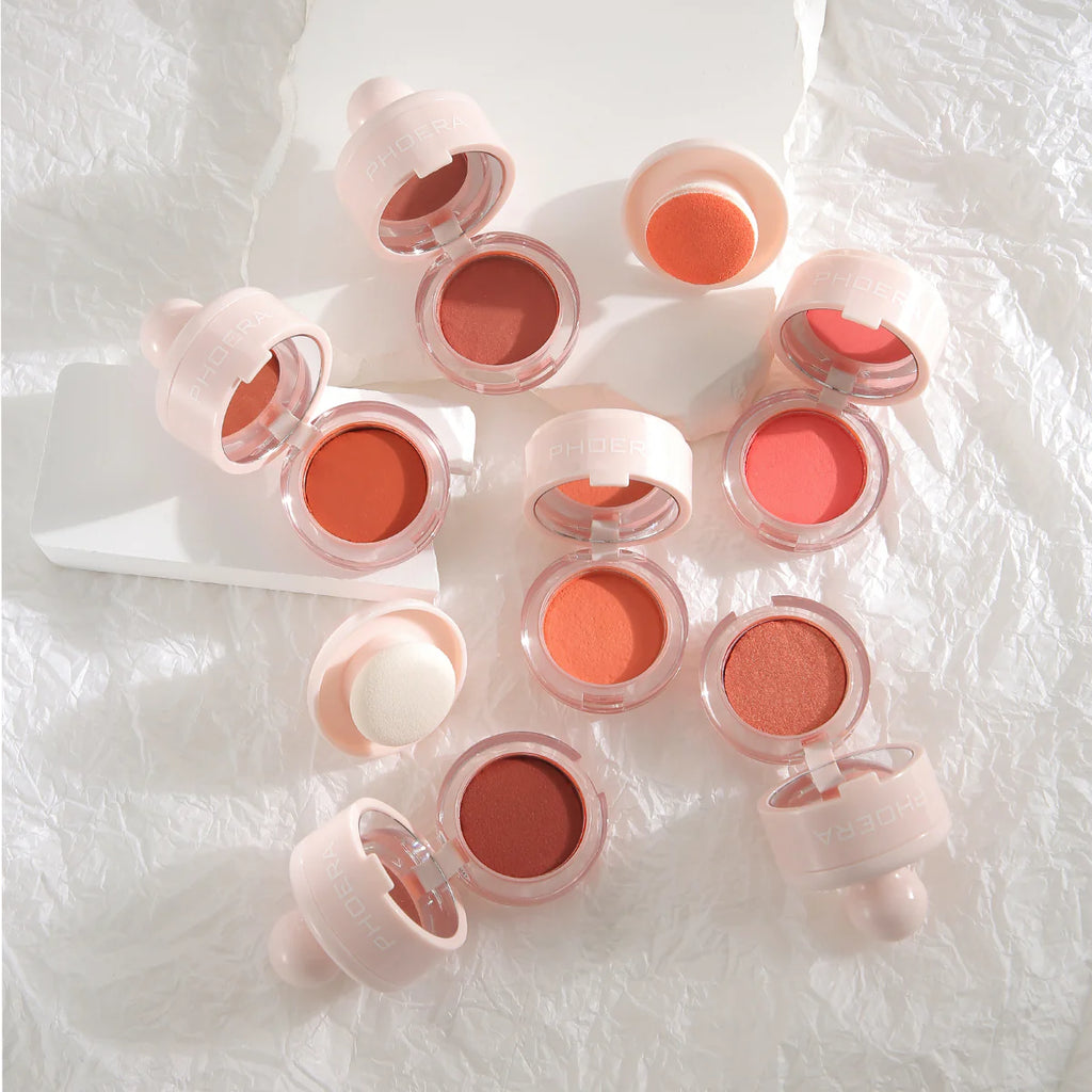PHOERA Cream To Powder Canned Blush Mud