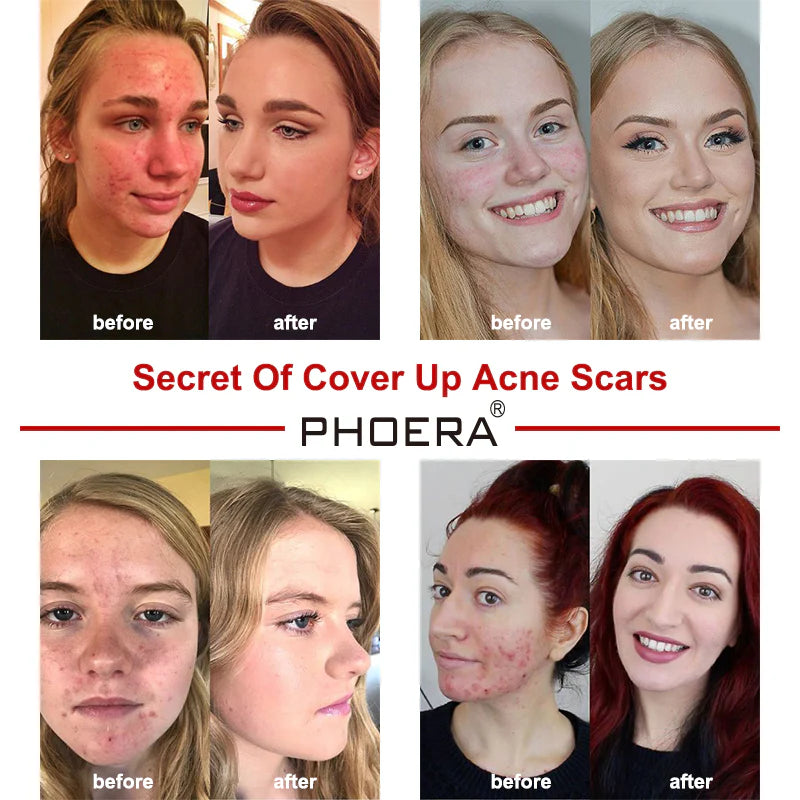 PHOERA Velvety Matte Cover Liquid Foundation