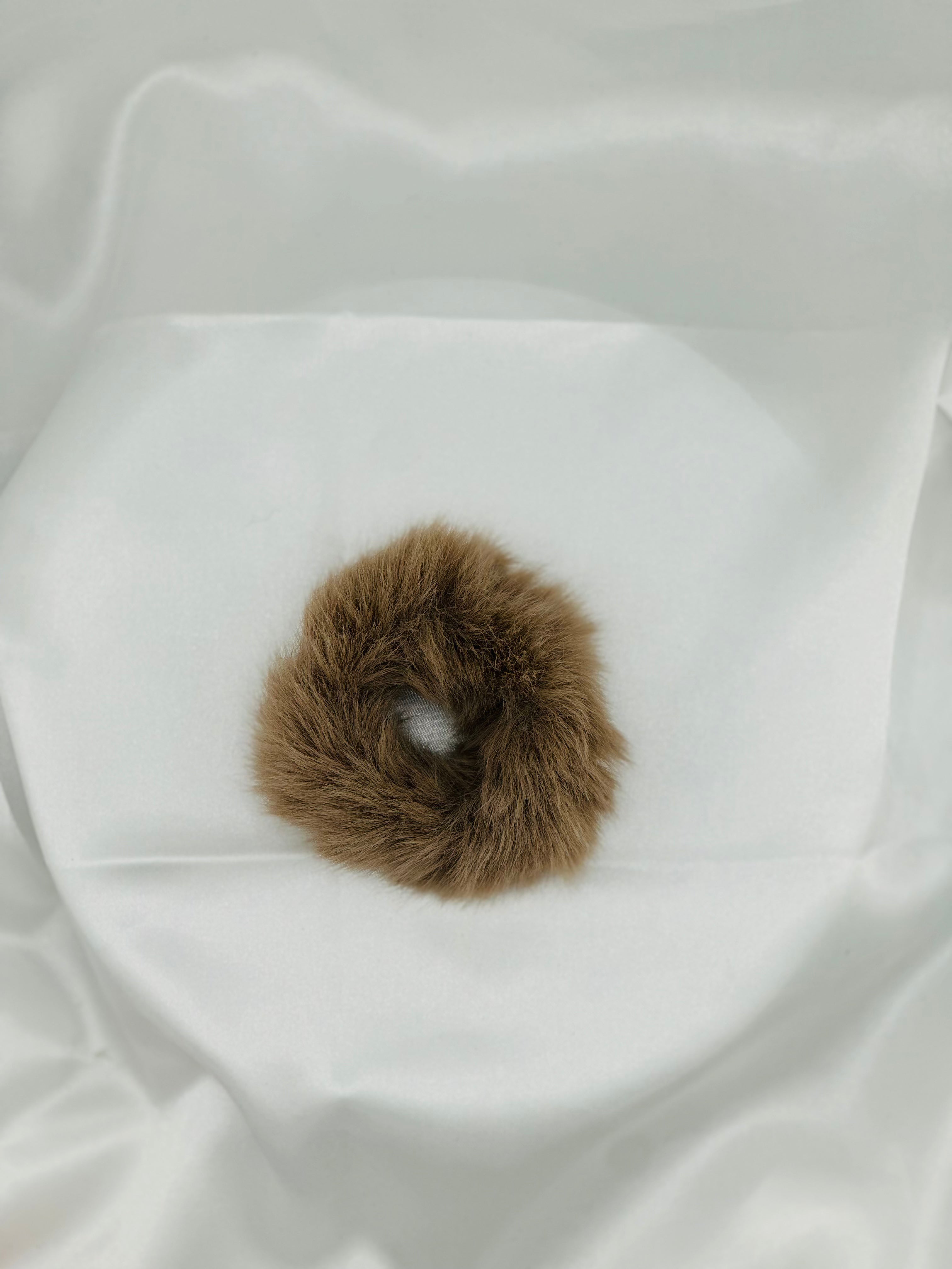 Faux Fur Hair Tie