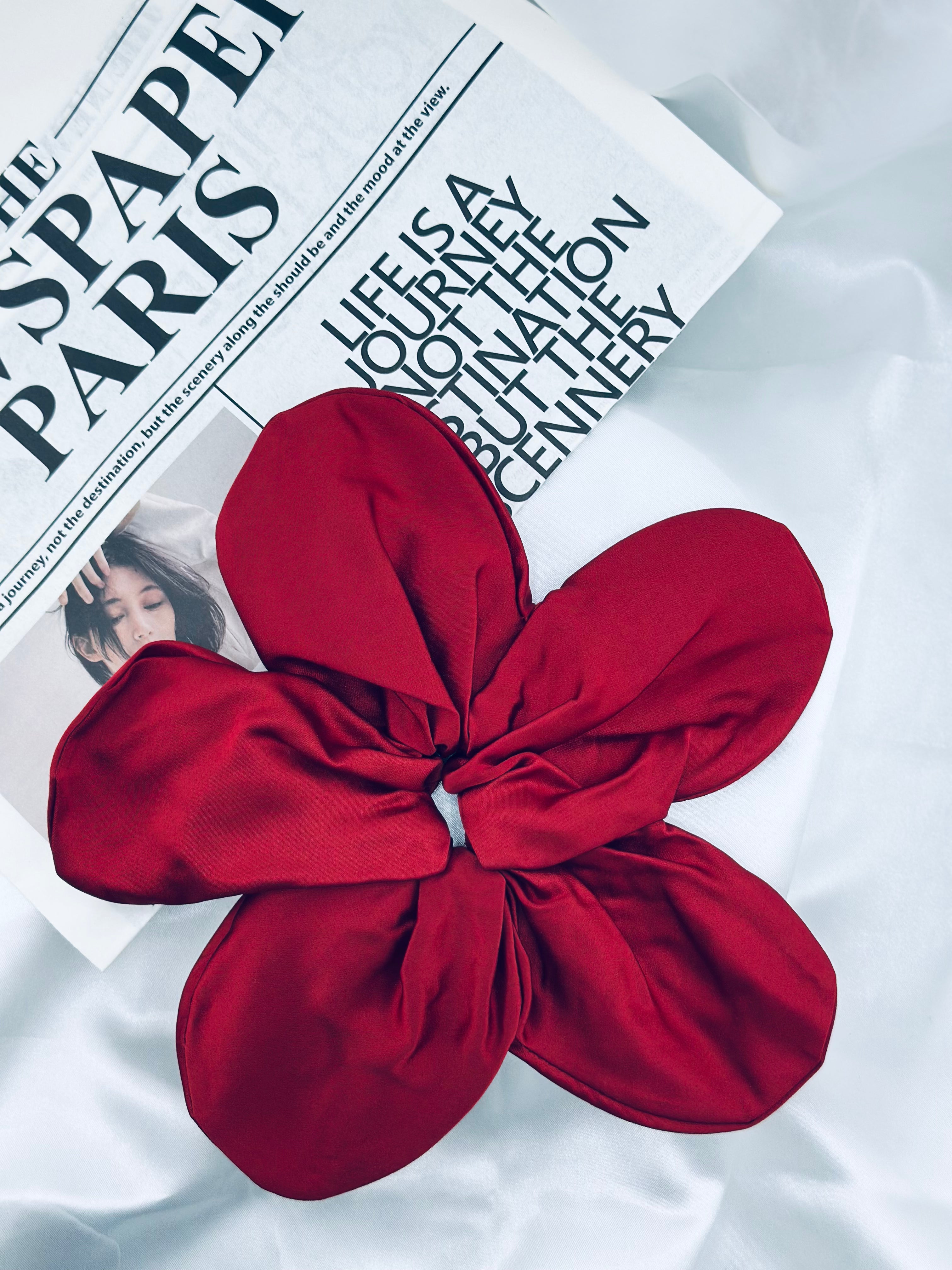 Oversized Flower Hair Tie