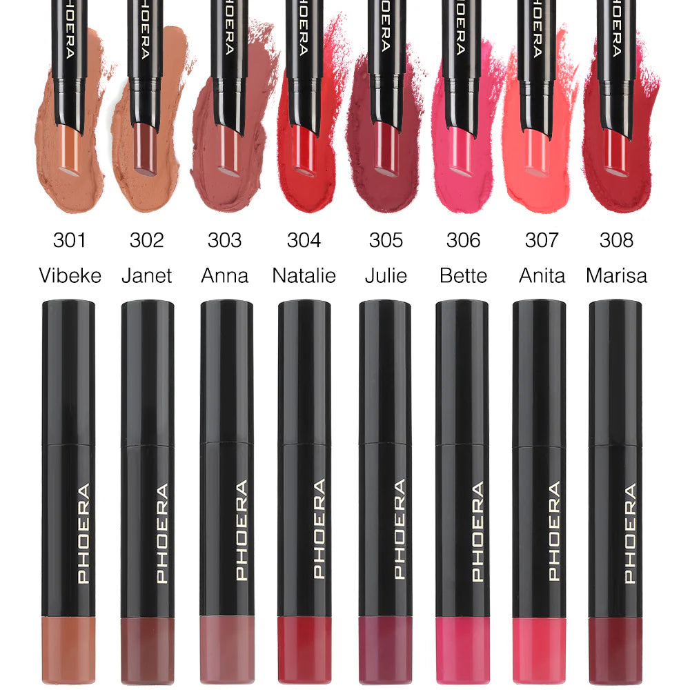 PHOERA Ultra Matte Non Transfer Lipstick