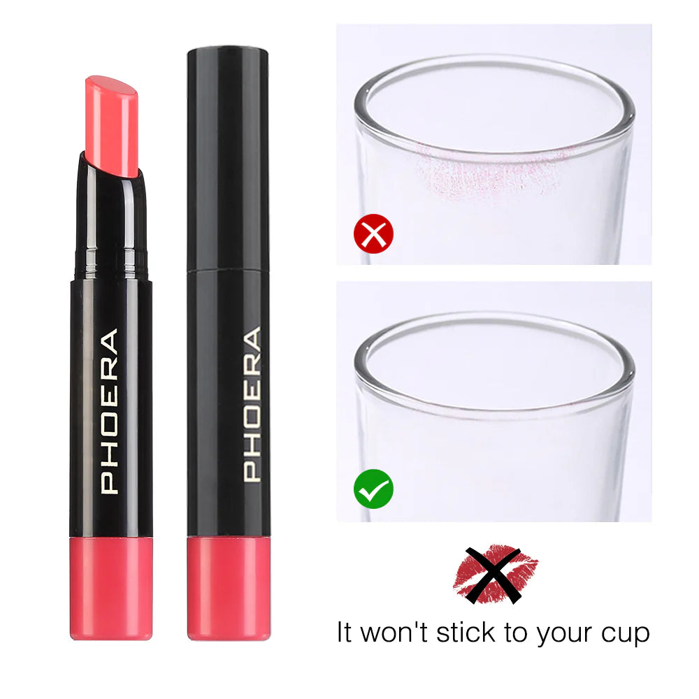 PHOERA Ultra Matte Non Transfer Lipstick
