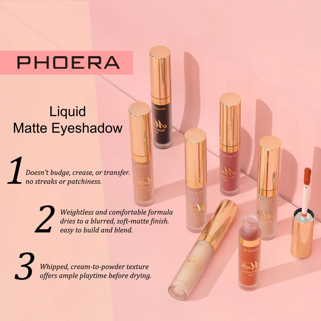 PHOERA Liquid Matte Eyeshadow Regular priceSale price