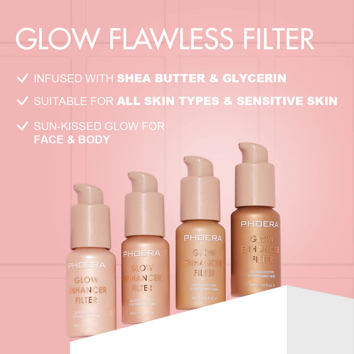 PHOERA Natural Glow Enhancer Filter