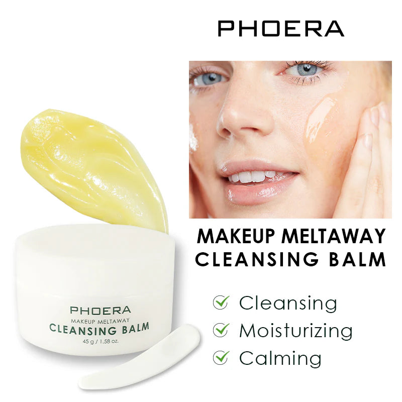 PHOERA Cleansing Balm with Sweet Orange Essential Oil