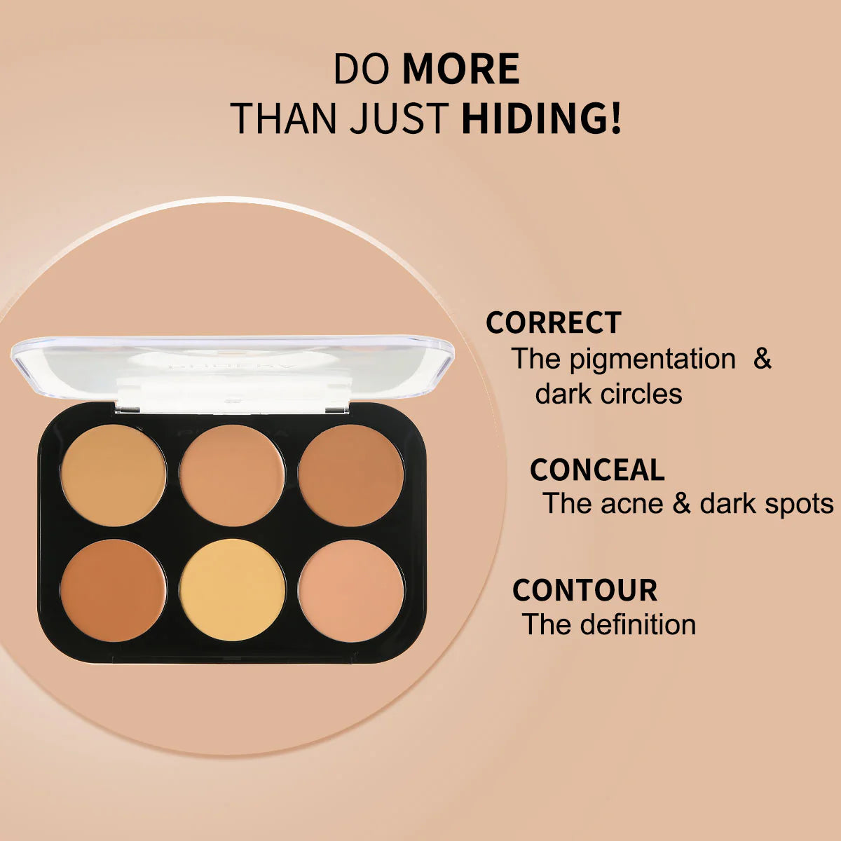 PHOERA Cream Concealer Correct Contour Palette