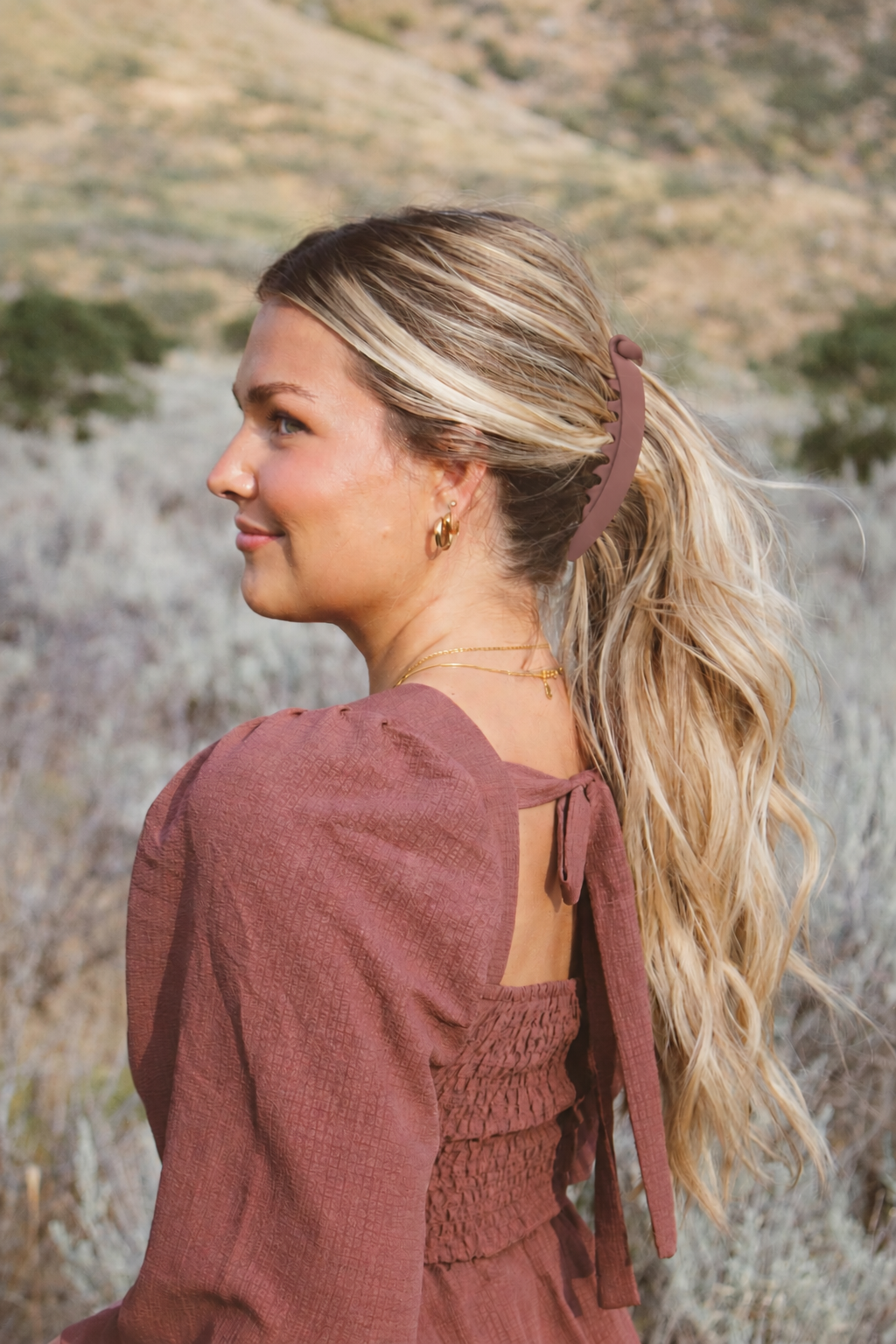 All day in Dusty Rose