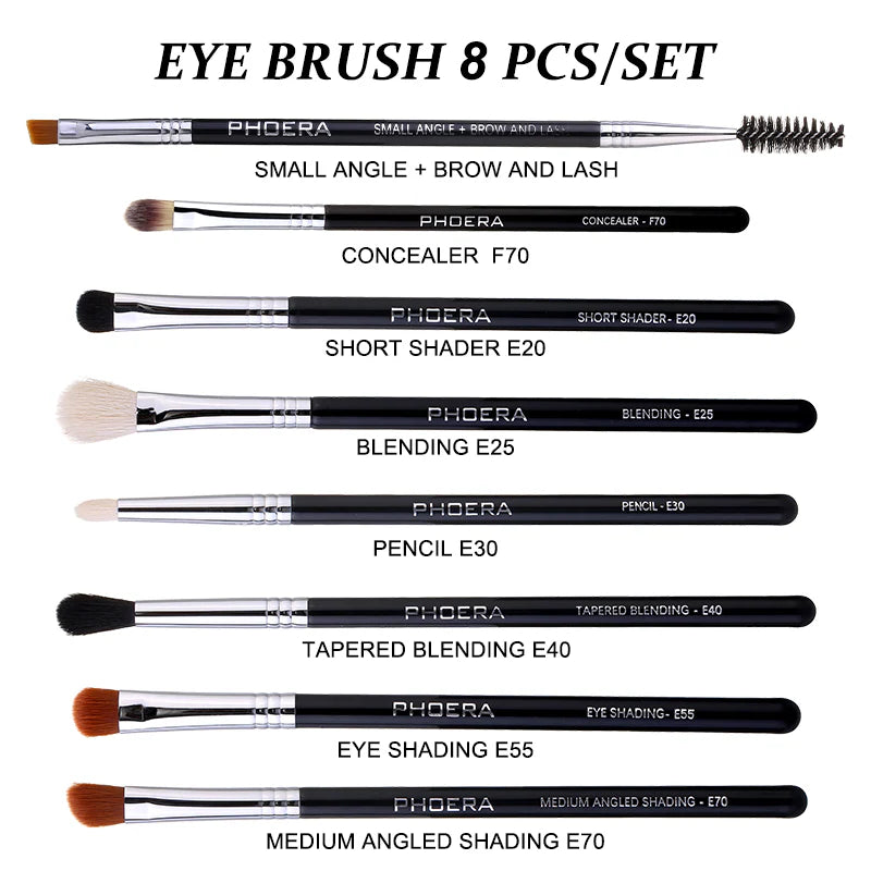 PHOERA EYE BRUSH 8 PCS/SET Regular priceSale price