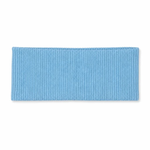 Off duty in blue