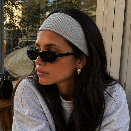 Off duty in grey