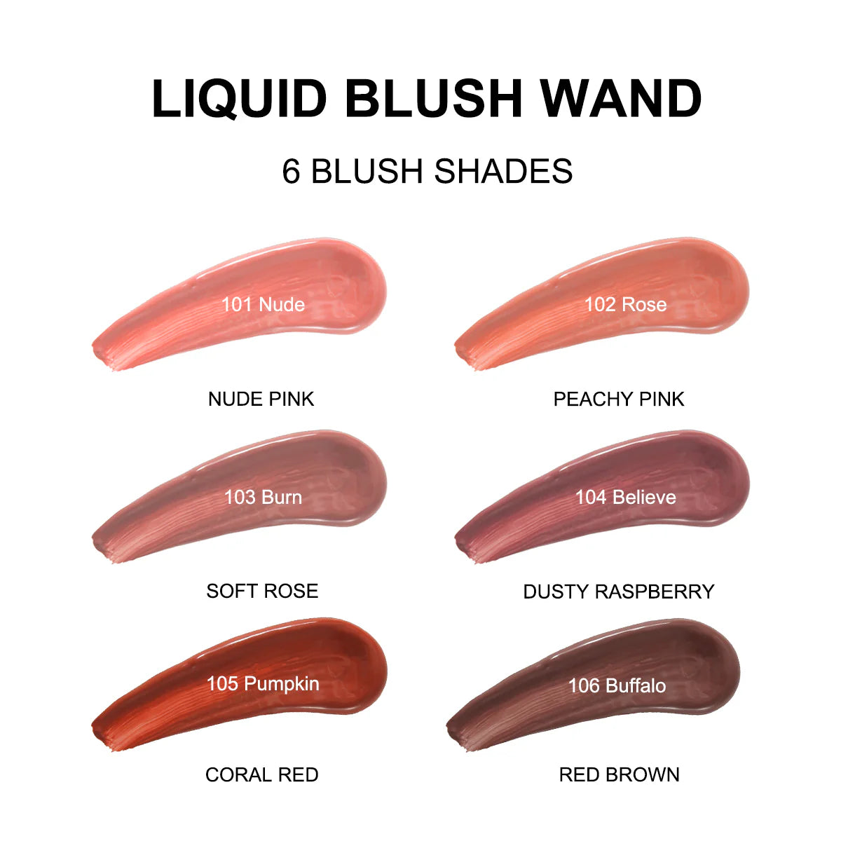 PHOERA GEL CREAM Liquid Blush Wand