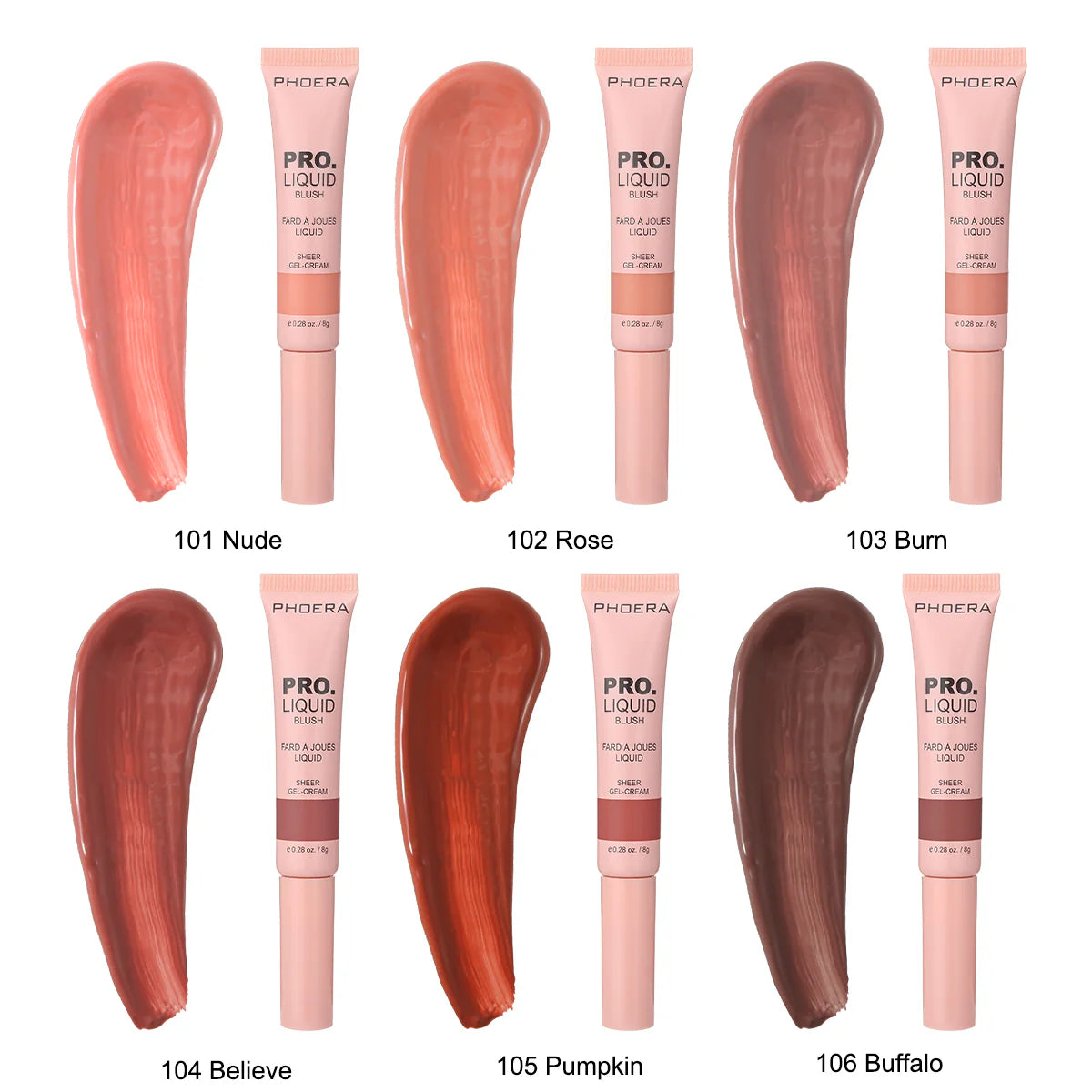 PHOERA GEL CREAM Liquid Blush Wand