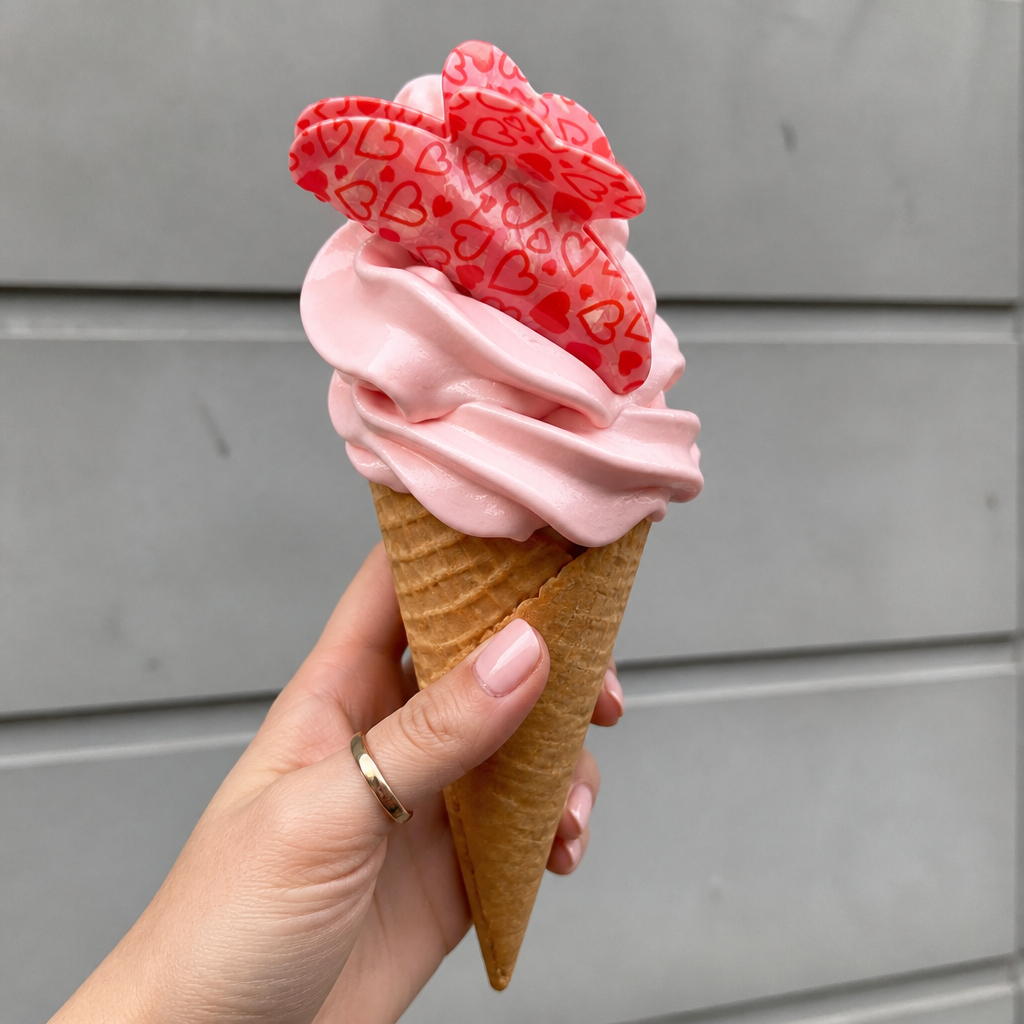 First crush in pink