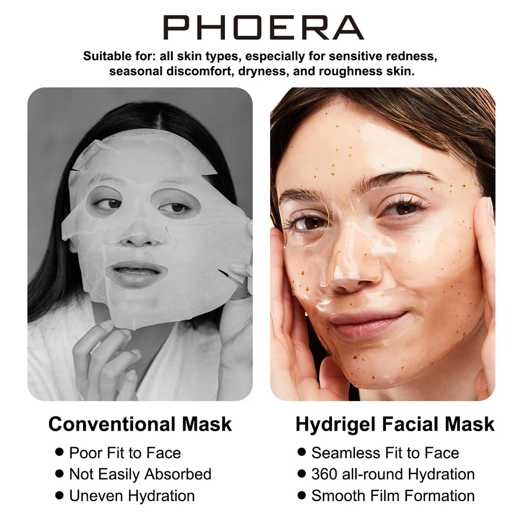 PHOERA Real Petal Hydrogel Face Sheet Mask
