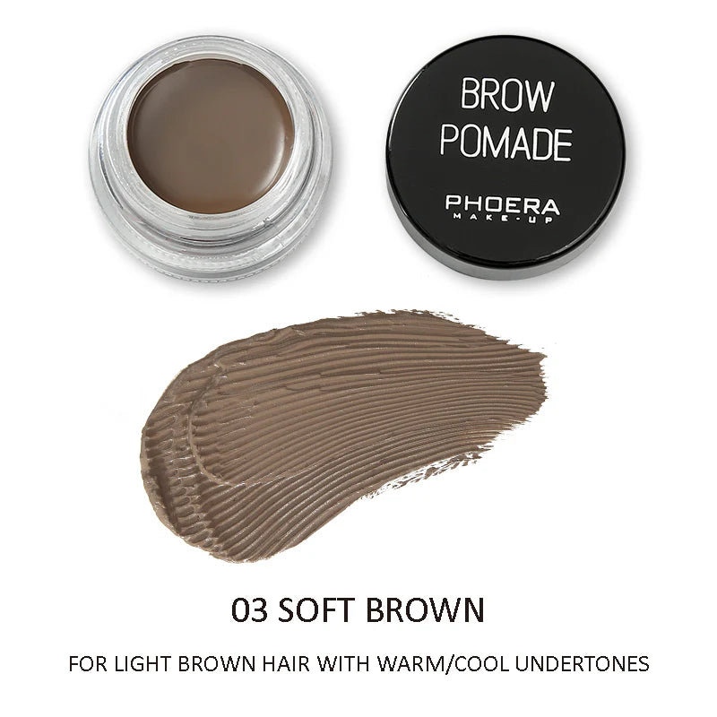 PHOERA Eyebrow Pomade Waterproof Brow Gel