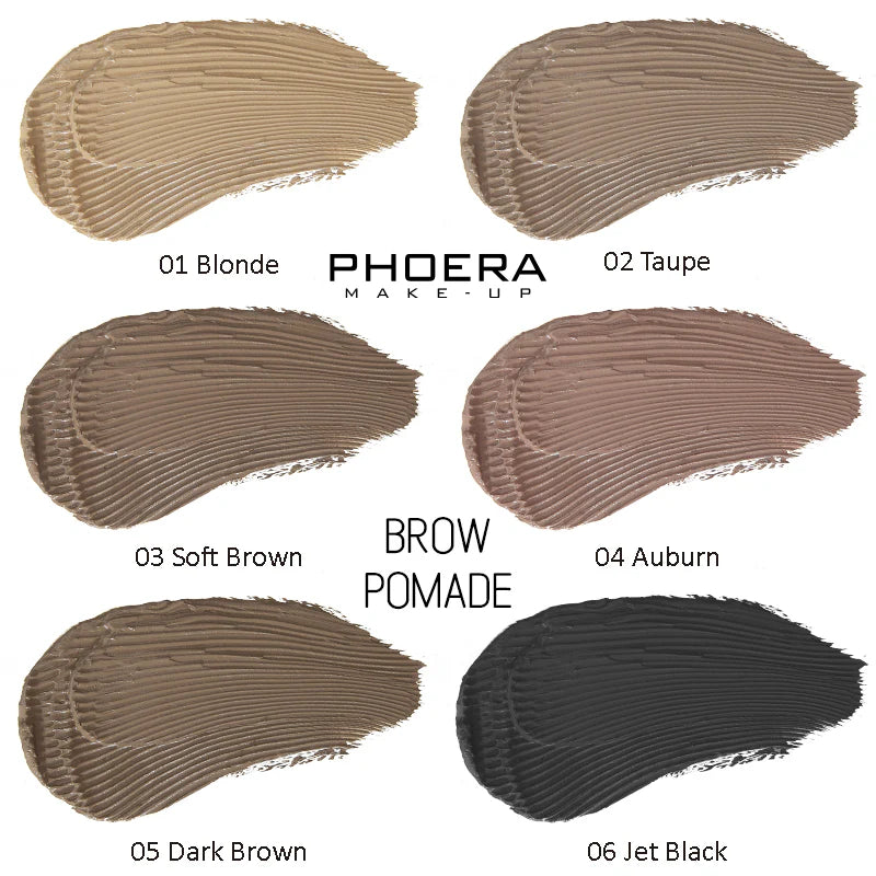 PHOERA Eyebrow Pomade Waterproof Brow Gel